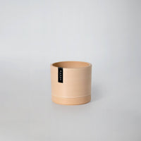 3.5" Earth Tone Mini Planters | 4 Colorways: Muted Coral