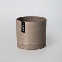 3.5" Earth Tone Mini Planters | 4 Colorways: Muted Coral