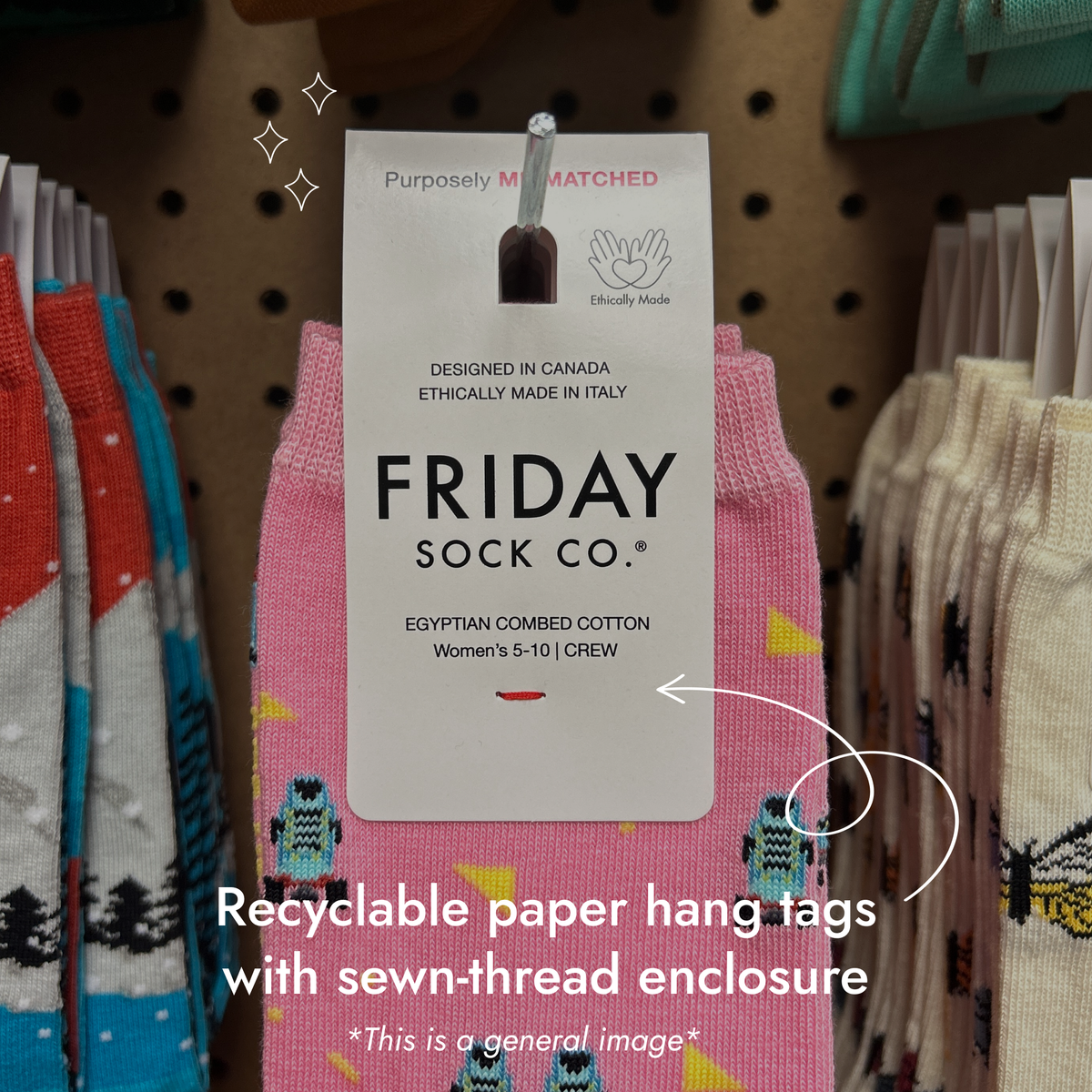 Women's Golf Scene Socks: Women’s 5 – 10