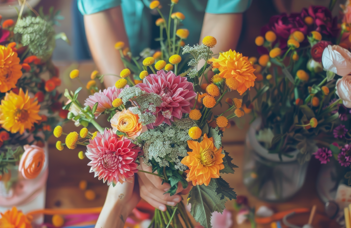 FLORAL WORKSHOP: Hand-Tied Bouquets
