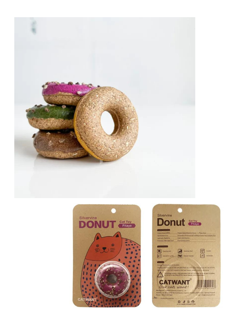 Beignet Silvervine: Pitaya (fruit du dragon)