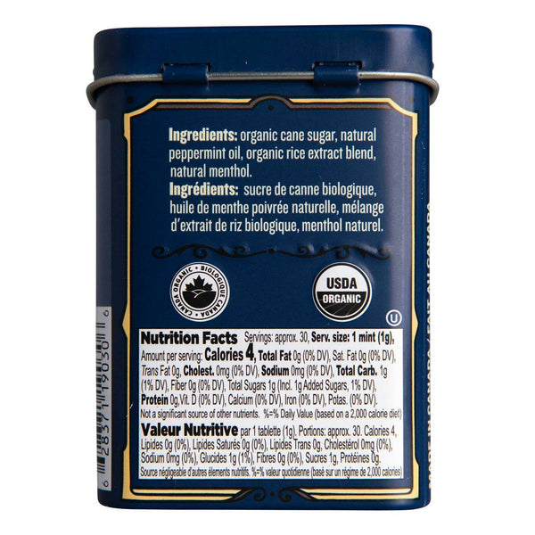 Menthes biologiques certifiées Clawhammer - Menthe poivrée forte 48 carats