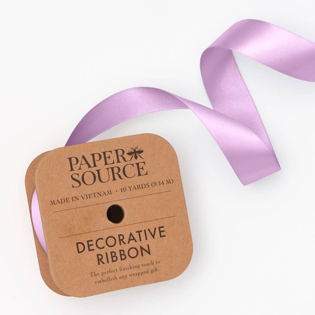 Satin Ribbon 1" Width: Blush