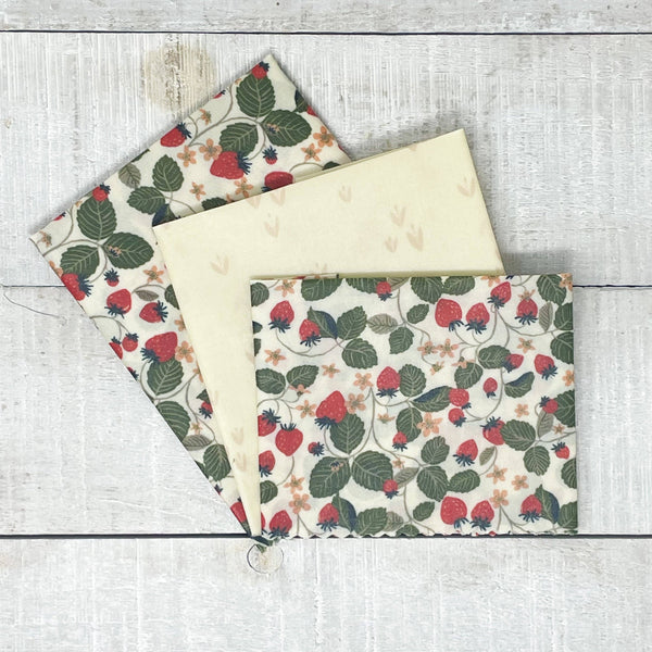 Beeswax Wraps Multipack - Strawberry Fields