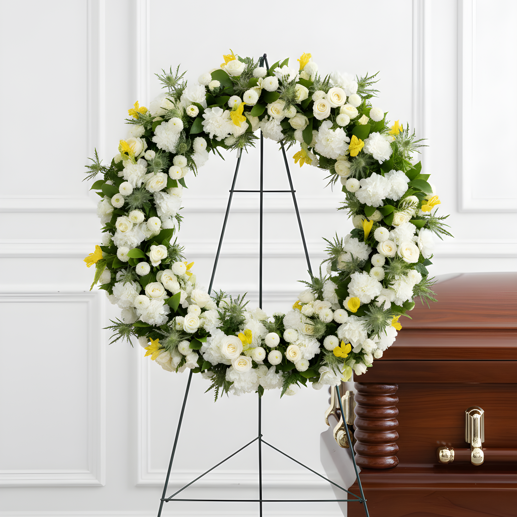 Fleurs de condoléances et de funérailles