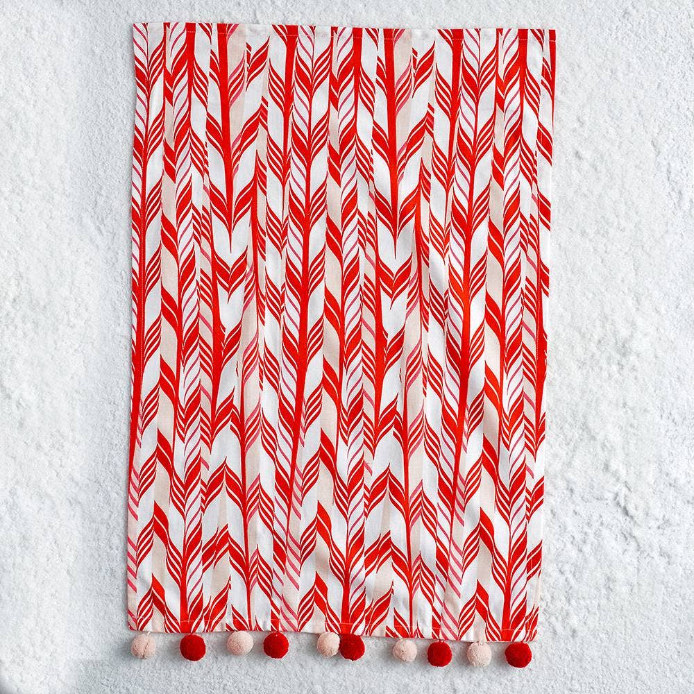 Candy Cane Tea Towels