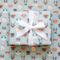 Holiday Dogs Wrapping Paper Continuous Roll