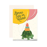 Turtle Birthday Card