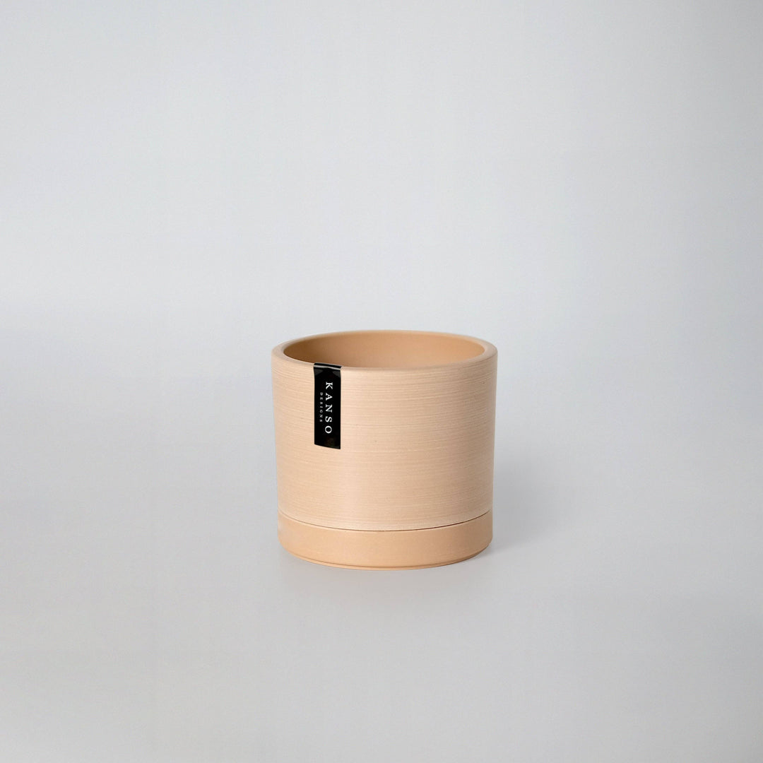 3.5" Earth Tone Mini Planters | Kanso