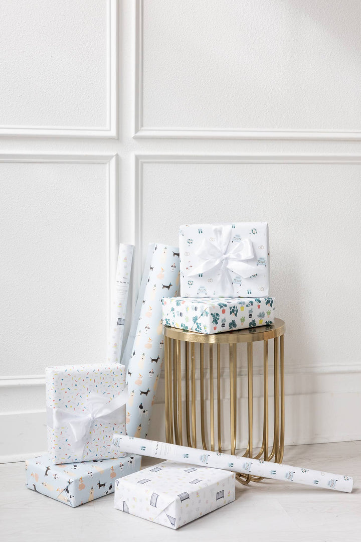 Confetti Wrapping Paper Continuous Roll