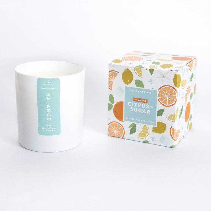 BALANCE (Citrus + Sugar) Candle