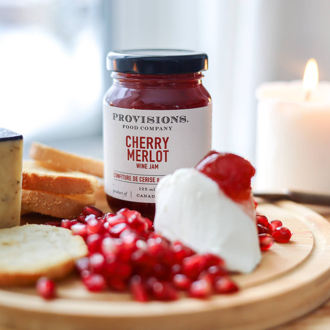 Cherry Merlot Wine Jam: 125mL