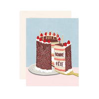 Cake Slice Fete - Greeting Card