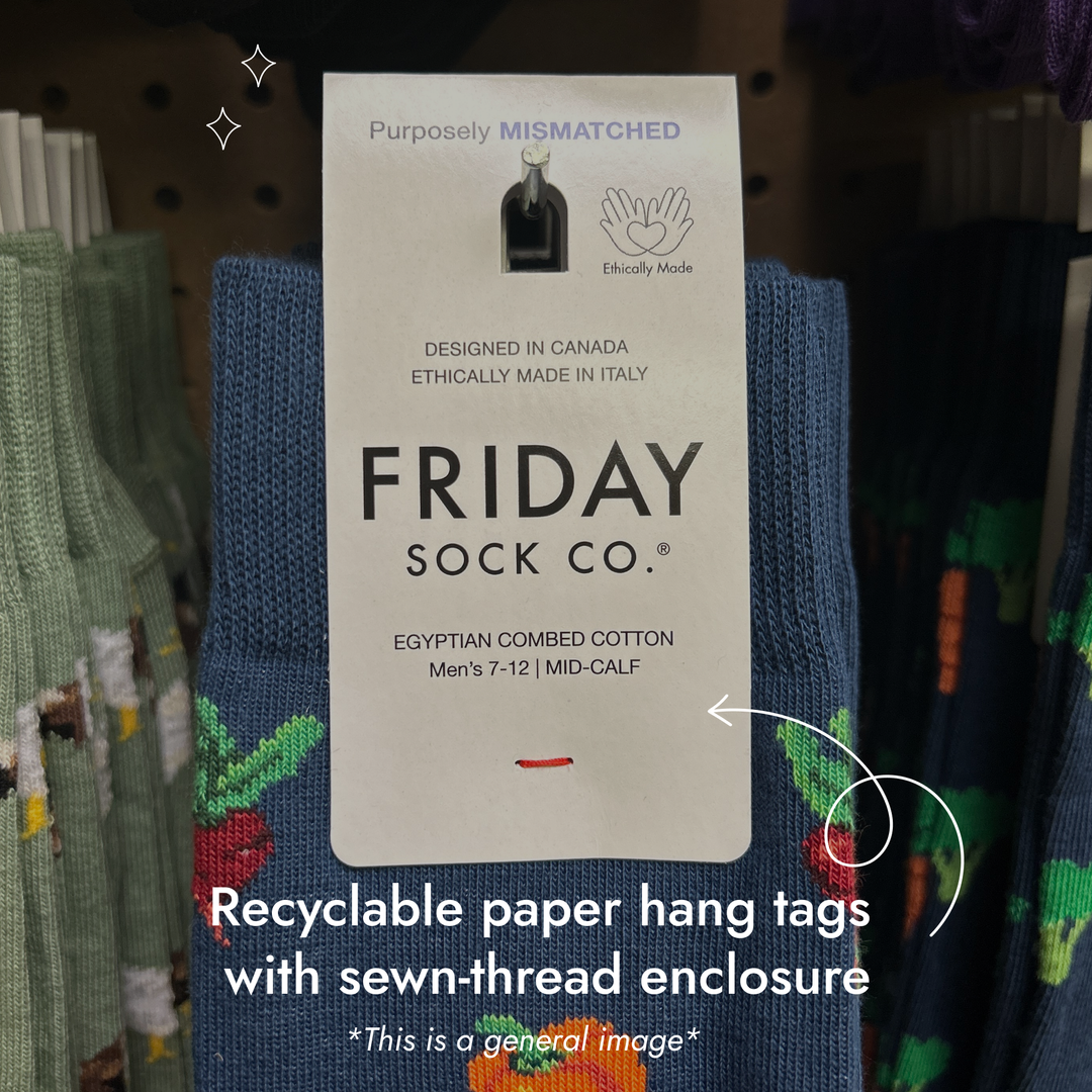 Chaussettes pour hommes | Bacon et œufs | Petit-déjeuner | Chaussettes amusantes : hommes 7 à 12