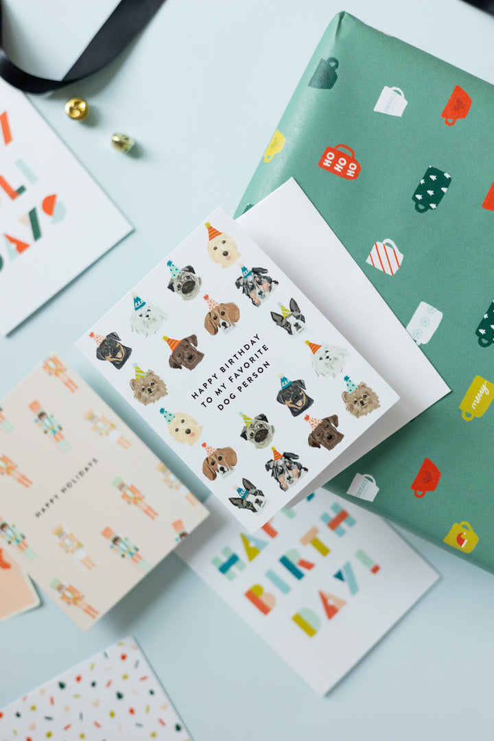 Favorite Dog Person Birthday Card