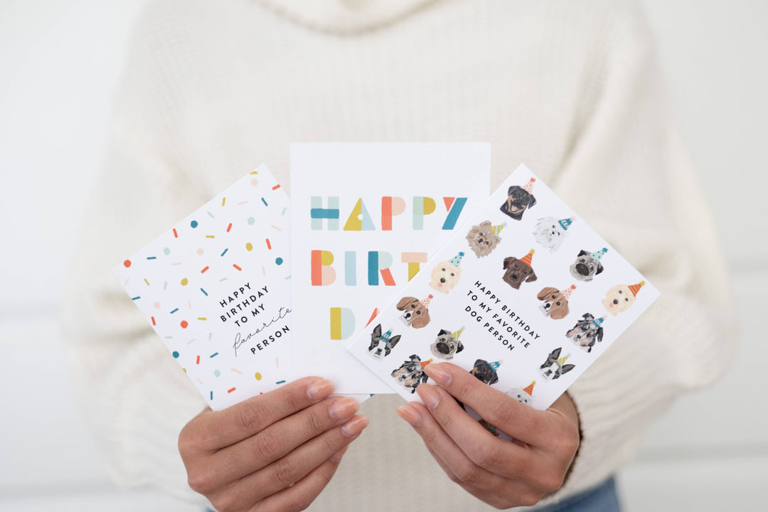 Favorite Dog Person Birthday Card