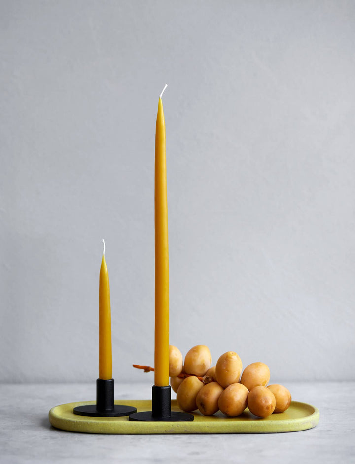 Honey Danish Taper Candle | 12 Pack: 10" Taper