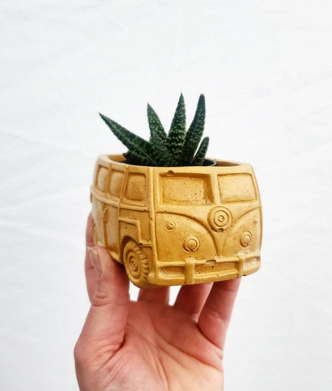 Retro Bus Compact Succulent Plant Pot