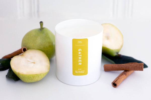 GATHER (Pear + Spice Blend) Candle