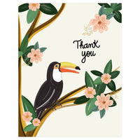 Toucan Thank You - Greeting Card