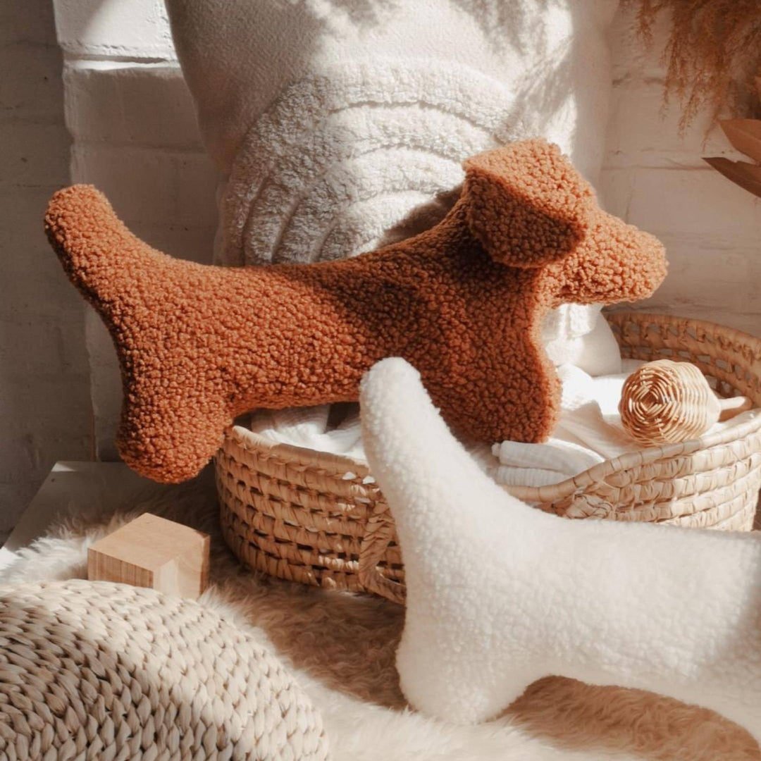 Dog Sausage Dachshund Plush Plush Throw Pillow