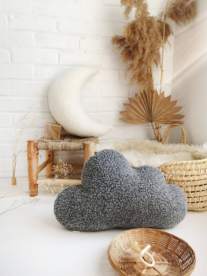 Sherpa cloud cushion - 5 color choices: Beige