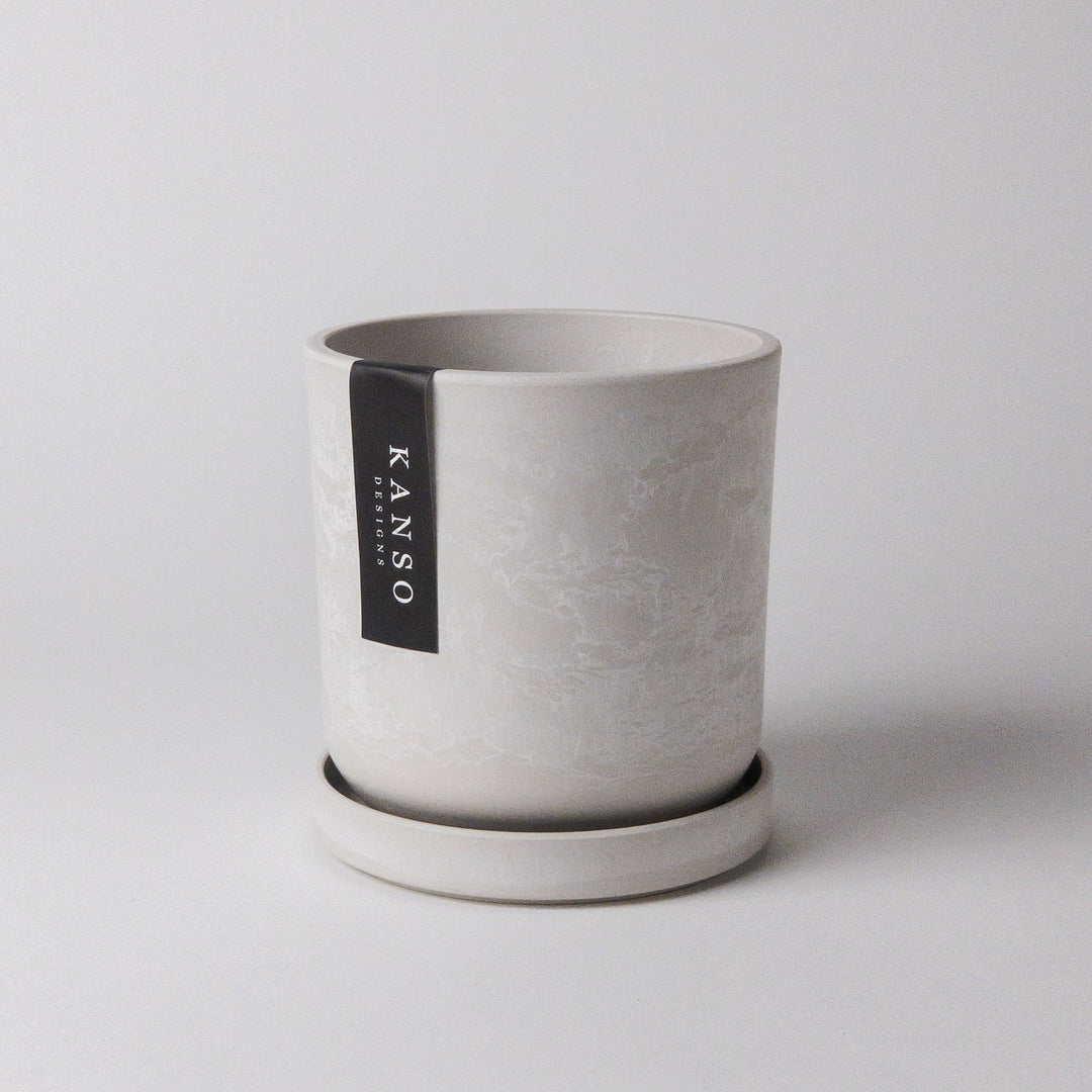 4" Signature Planters & Saucer | Kanso
