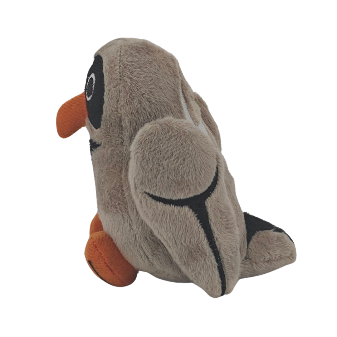 5" Goot The Owl Plush Finger Puppet (Artist: Bill Helin)