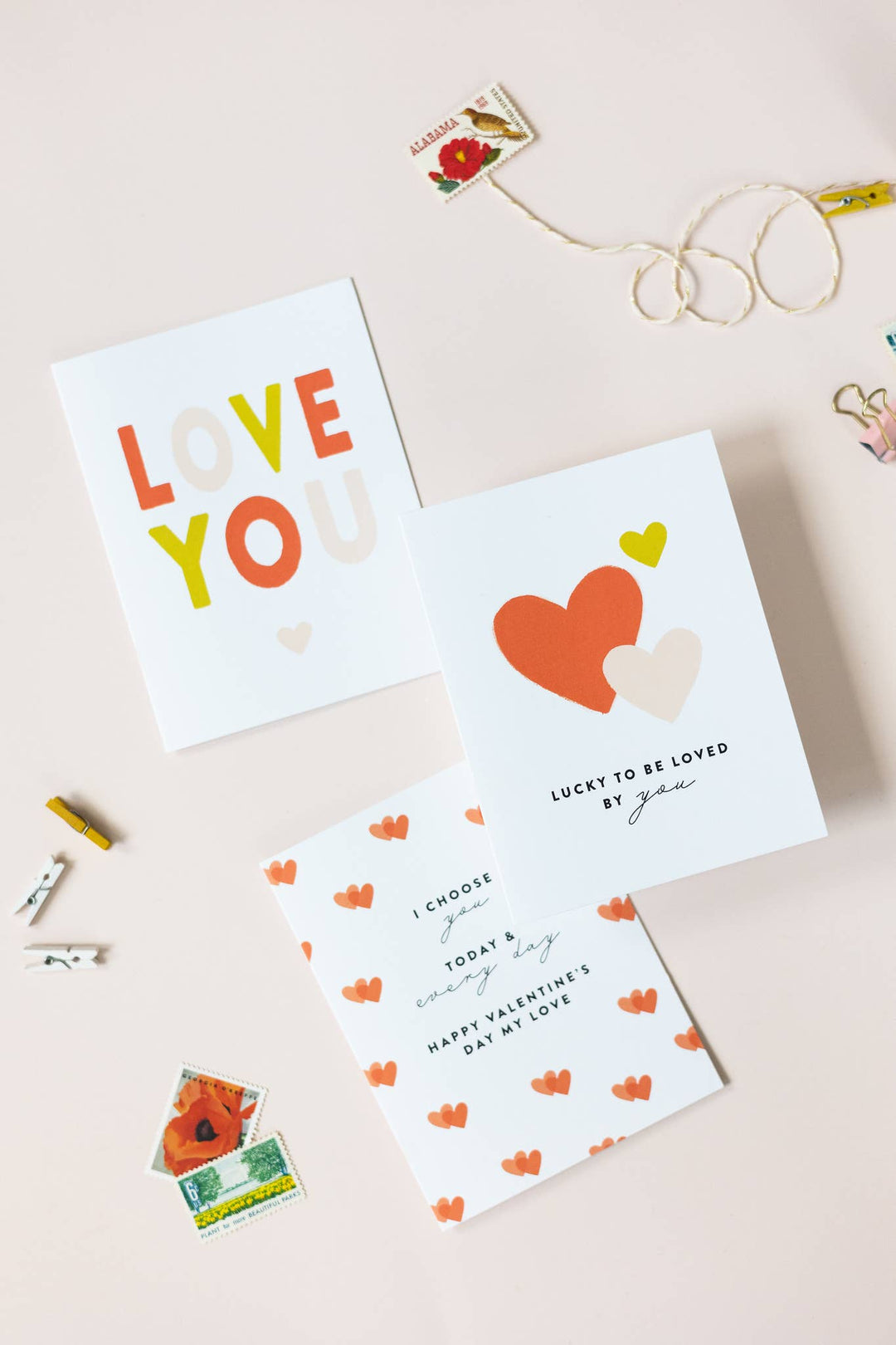LOVE YOU Valentine's/Love/Friendship Card