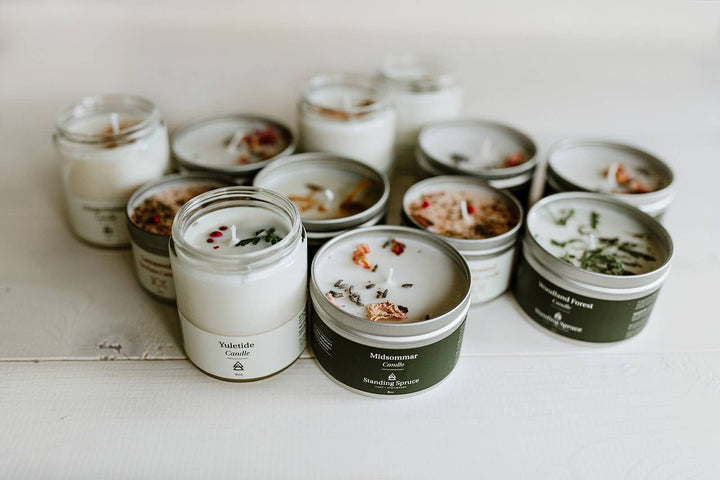 Smoke & Cedar Candle | 8Oz Glass Jar