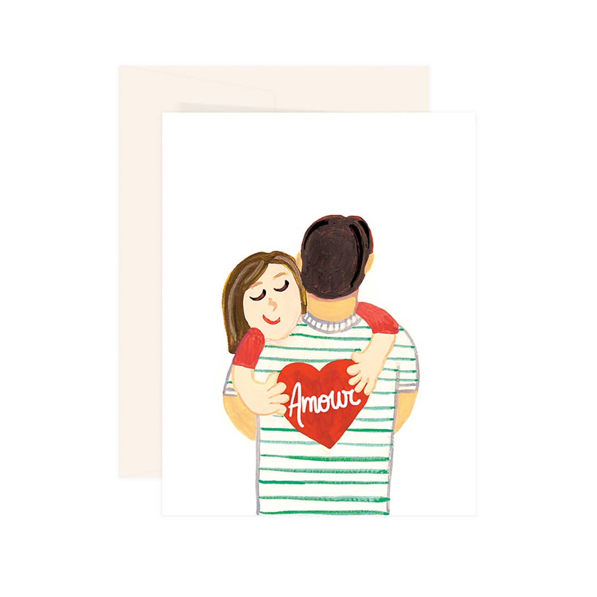 Amour Couple Card