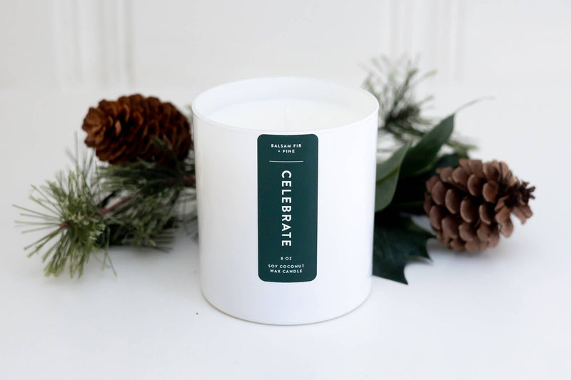 CELEBRATE (Balsam Fir + Pine) Candle