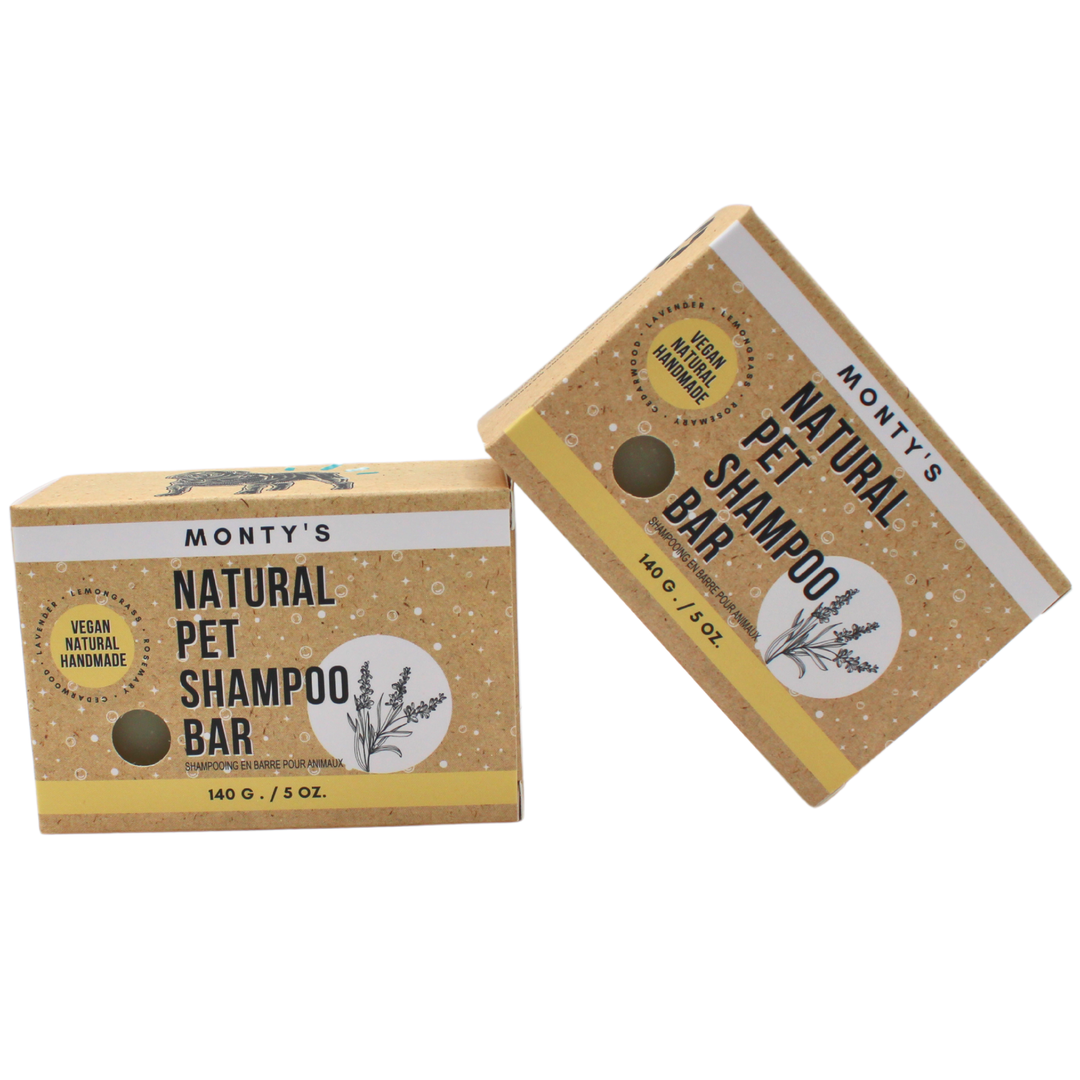 Barre de shampoing naturelle pour chiens et chats
