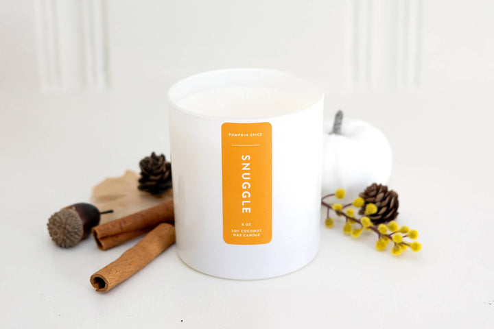 SNUGGLE (Pumpkin Spice) Candle, Fall Candles