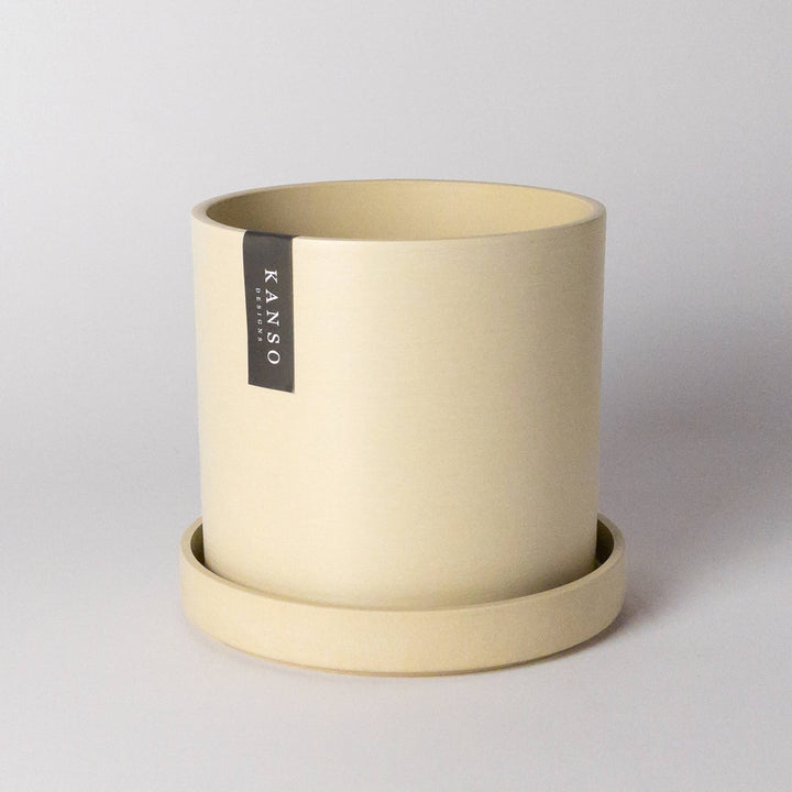 7" & 4" Signature Planters & Saucer | Earth Tones: Blue / 4" Only