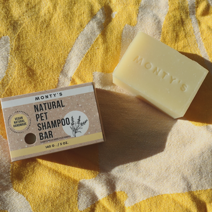 Barre de shampoing naturelle pour chiens et chats