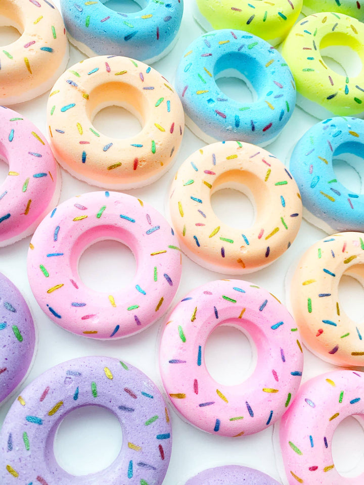 Donut Bath Bomb: Orange