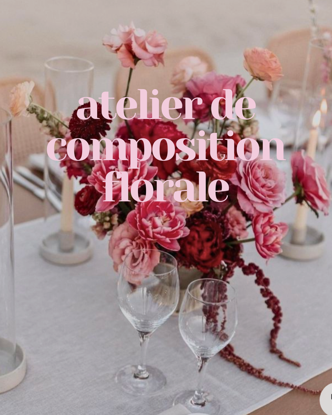 FLORAL WORKSHOP: Create Your Own Arrangement