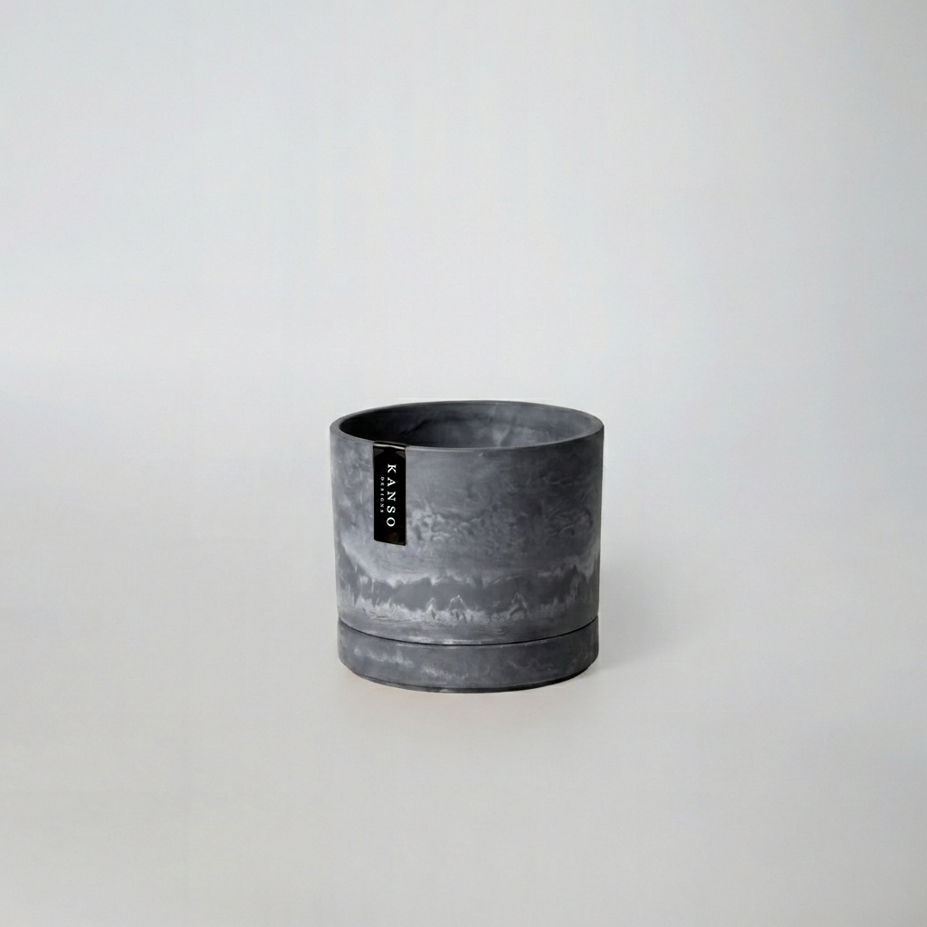 3.5" Earth Tone Mini Planters | Kanso