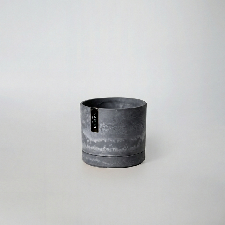 3.5" Earth Tone Mini Planters | Kanso