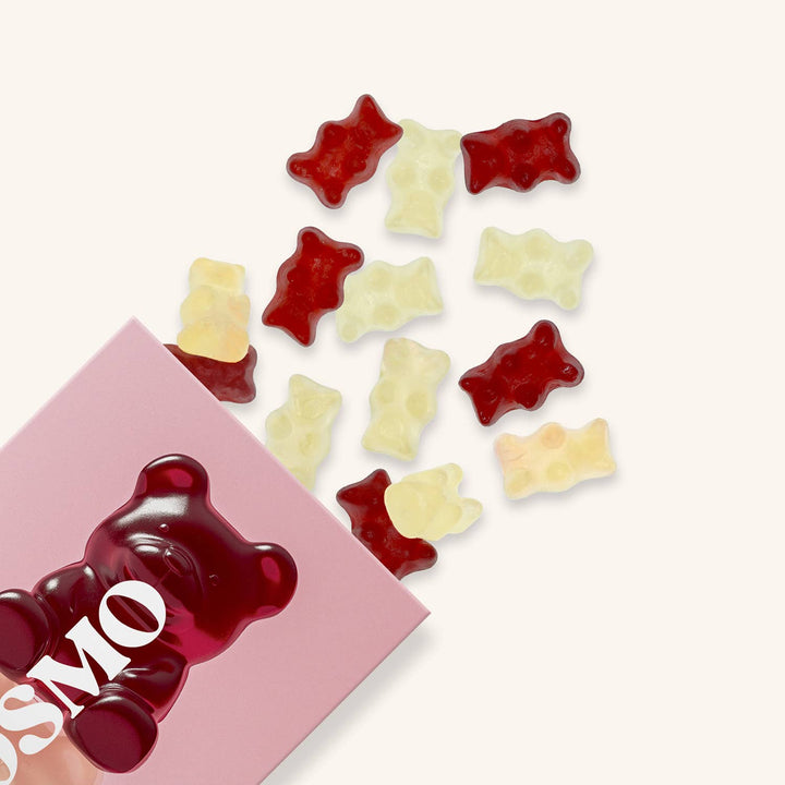 Happy Hour Cocktail Flavored Gummy Gift Box, Alcohol-Free