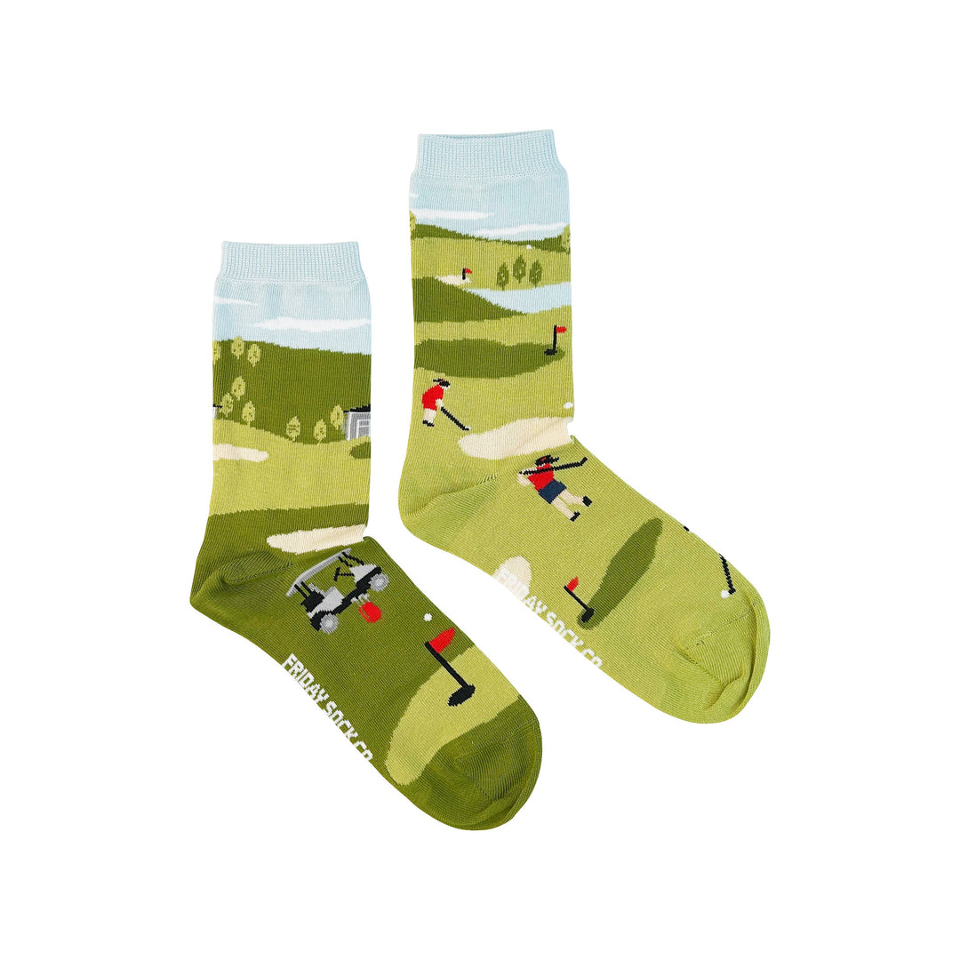 Women's Golf Scene Socks: Women’s 5 – 10