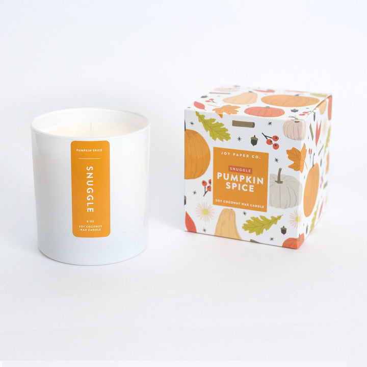 SNUGGLE (Pumpkin Spice) Candle, Fall Candles