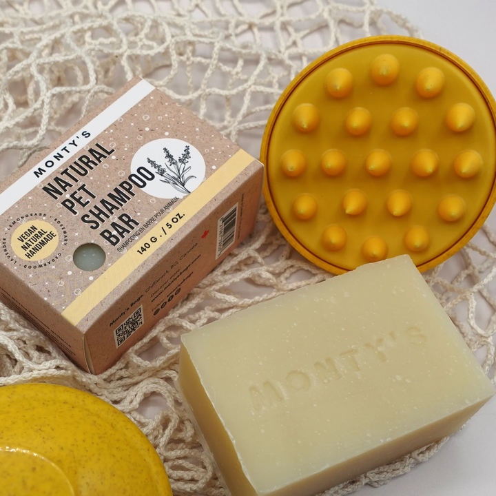 Barre de shampoing naturelle pour chiens et chats