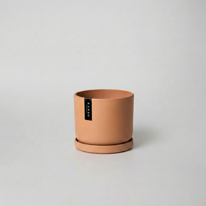 3.5" Earth Tone Mini Planters | Kanso