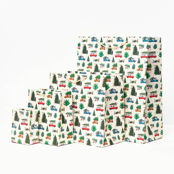 Tree Lot Christmas Gift Bag: Large