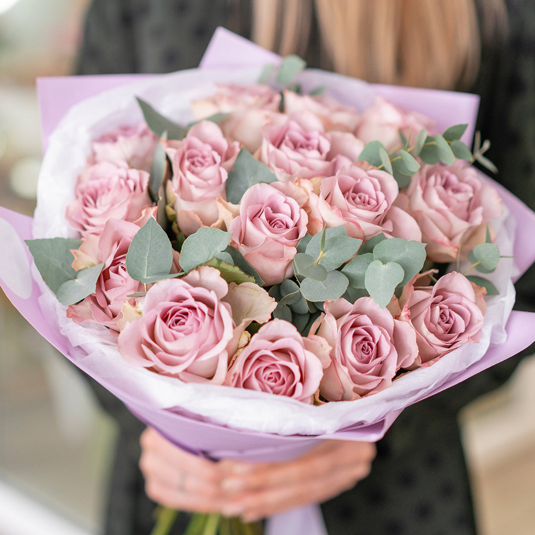 Bouquet de roses haut de gamme
