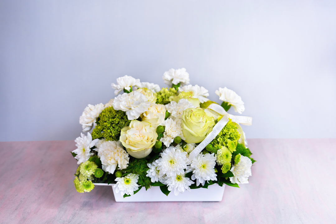 Floral Tribute Basket