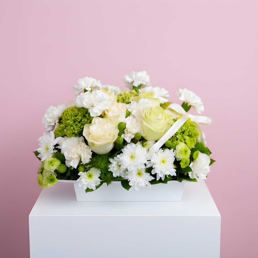 Floral Tribute Basket