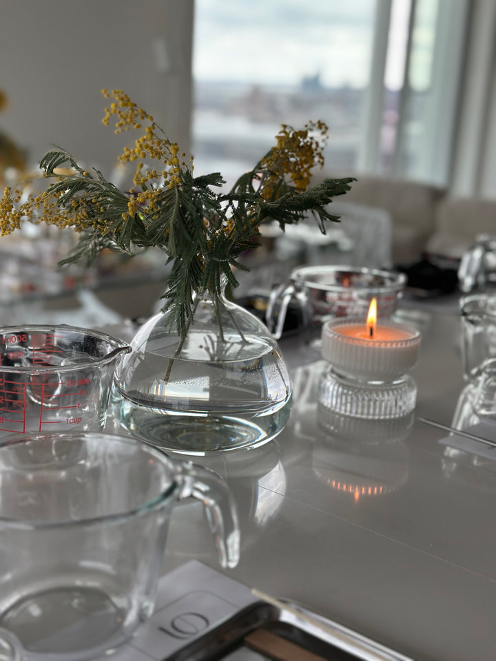 Atelier de fabrication de bougies avec Anna de l'Atelier UNIQUE